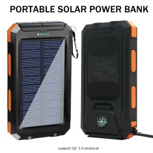 Waterproof Solar Power Bank