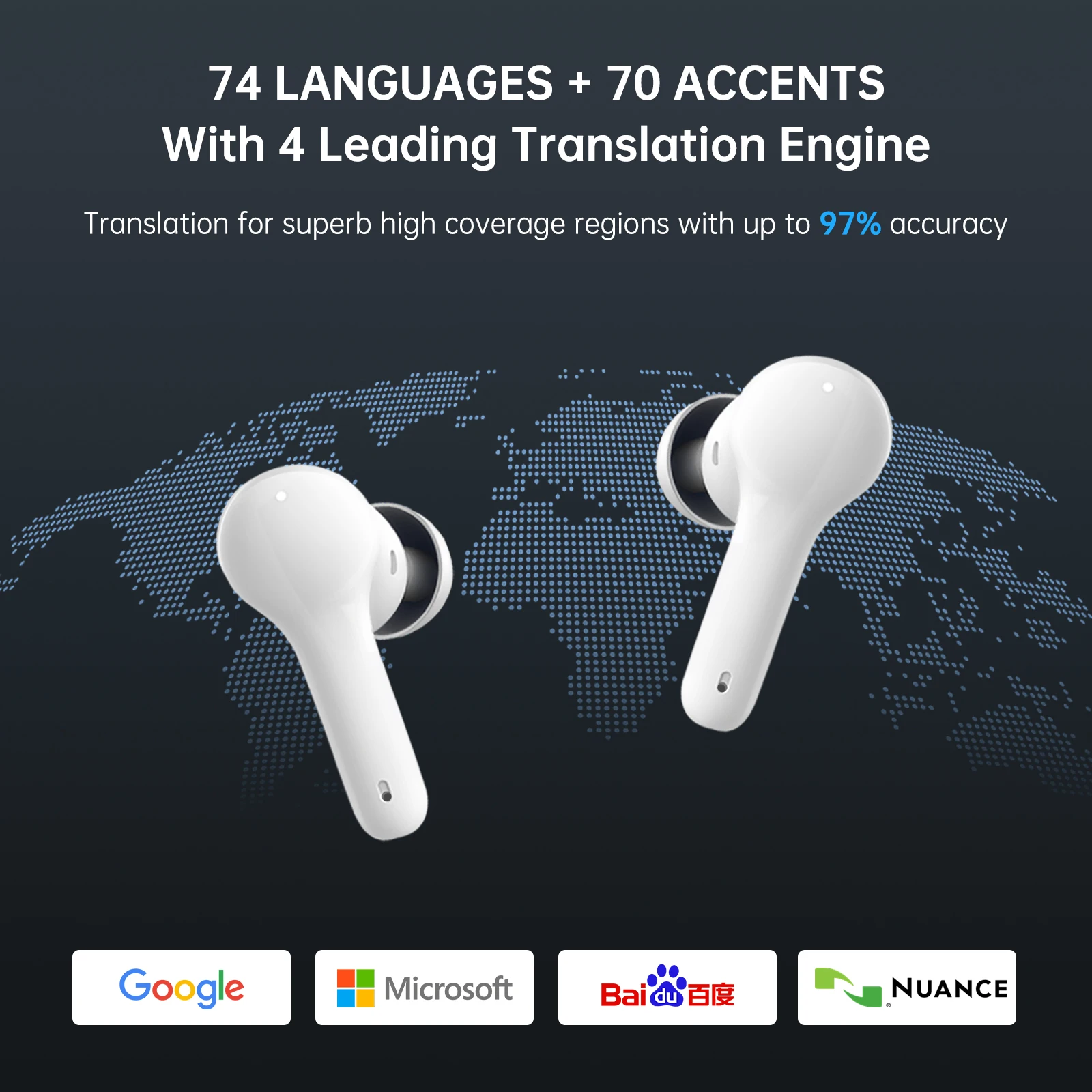 Translating Earbuds, Bidirectional Real-time Translator - Image 2