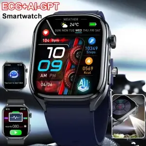 AI Smart Watch & Health Fitness Tracker