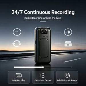 Portable Mini Body Camera - Thumbnail Image 4