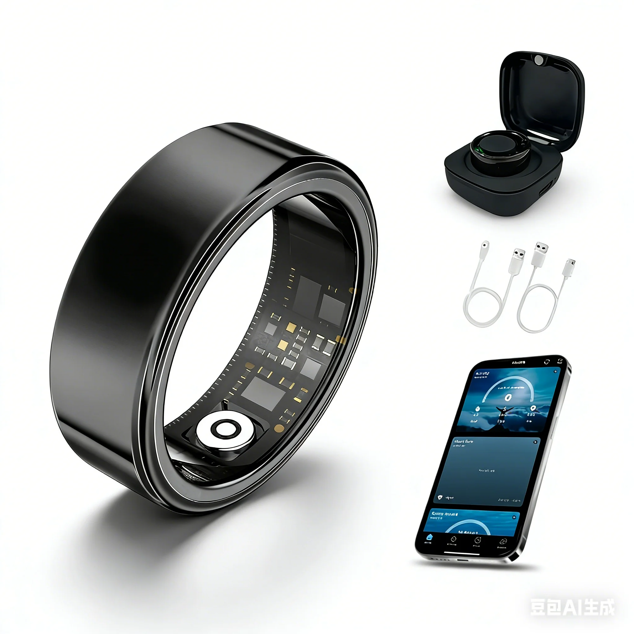 Wearable Smart Ring, No Subscription Required - Image 7