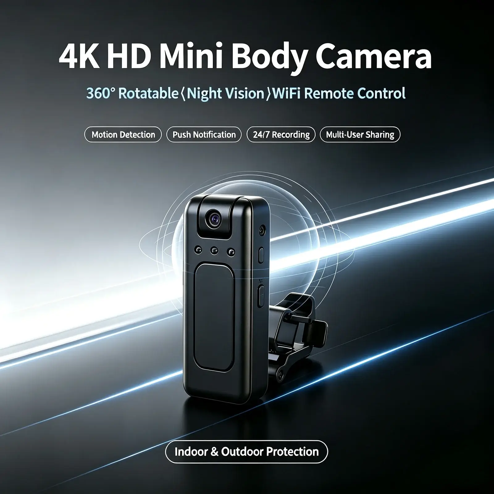 Portable Mini Body Camera - Image 1