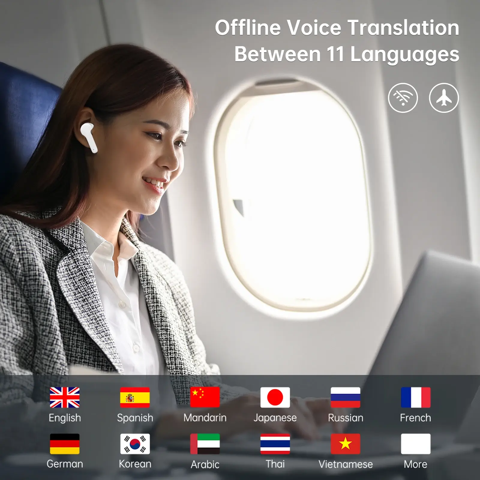 Translating Earbuds, Bidirectional Real-time Translator - Image 3