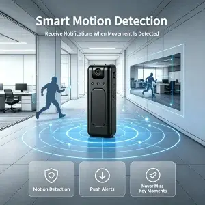Portable Mini Body Camera - Thumbnail Image 5