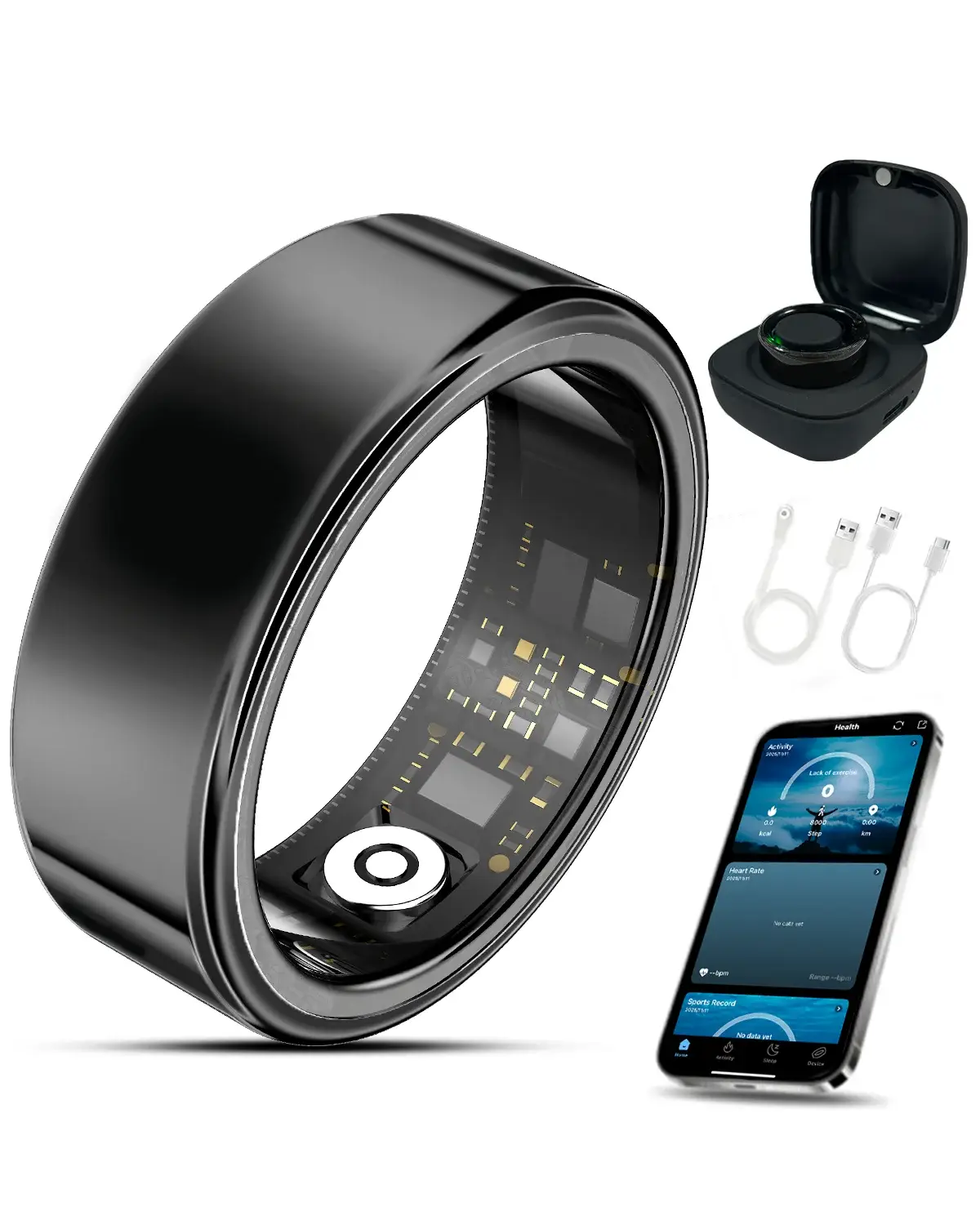 Wearable Smart Ring, No Subscription Required - Image 1