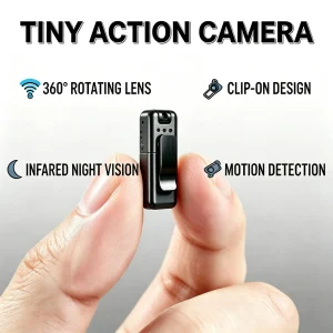Portable Mini Body Camera - Thumbnail Image 2